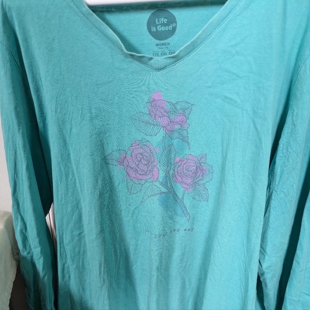 Life is good long sleeve shirt